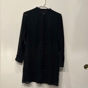 Gorgeous Black long sleeve new cocktail dress.